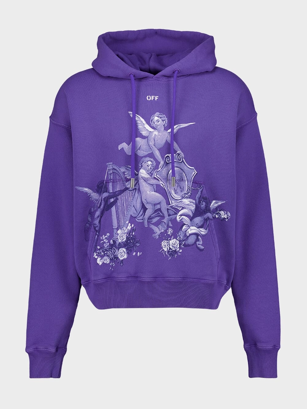 Purple Putti Skate Hooded Sweatshirt Tops Mens - thermal tops