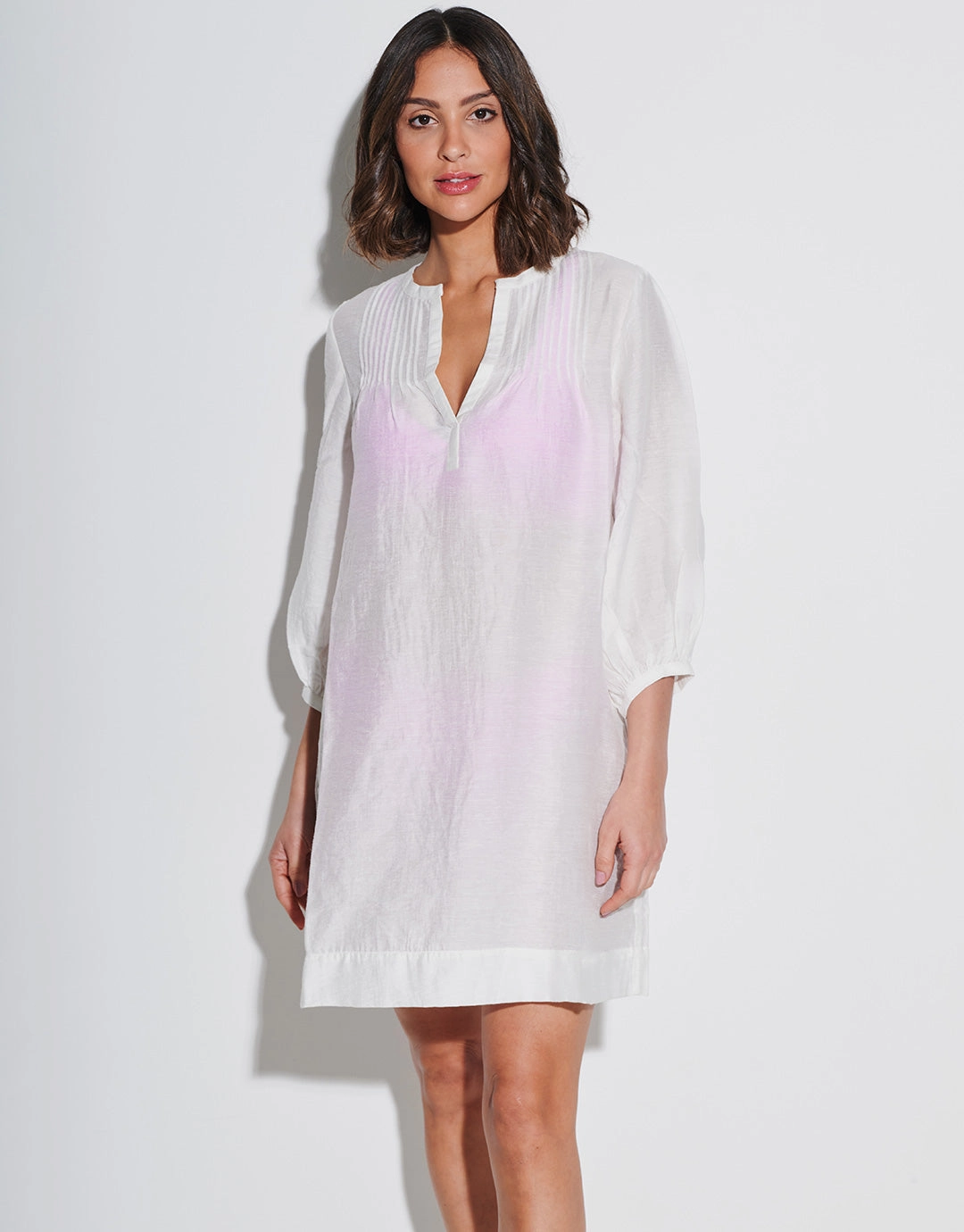 Radiance Tunic - White Swim Womens - swimwear sale