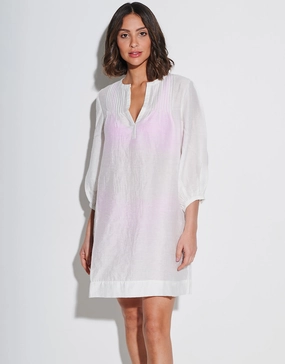 Radiance Tunic - White Swim Womens - swimwear sale