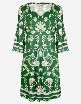 Radiance Tunic Dress - White and Clover Swim Womens - swimwear sale