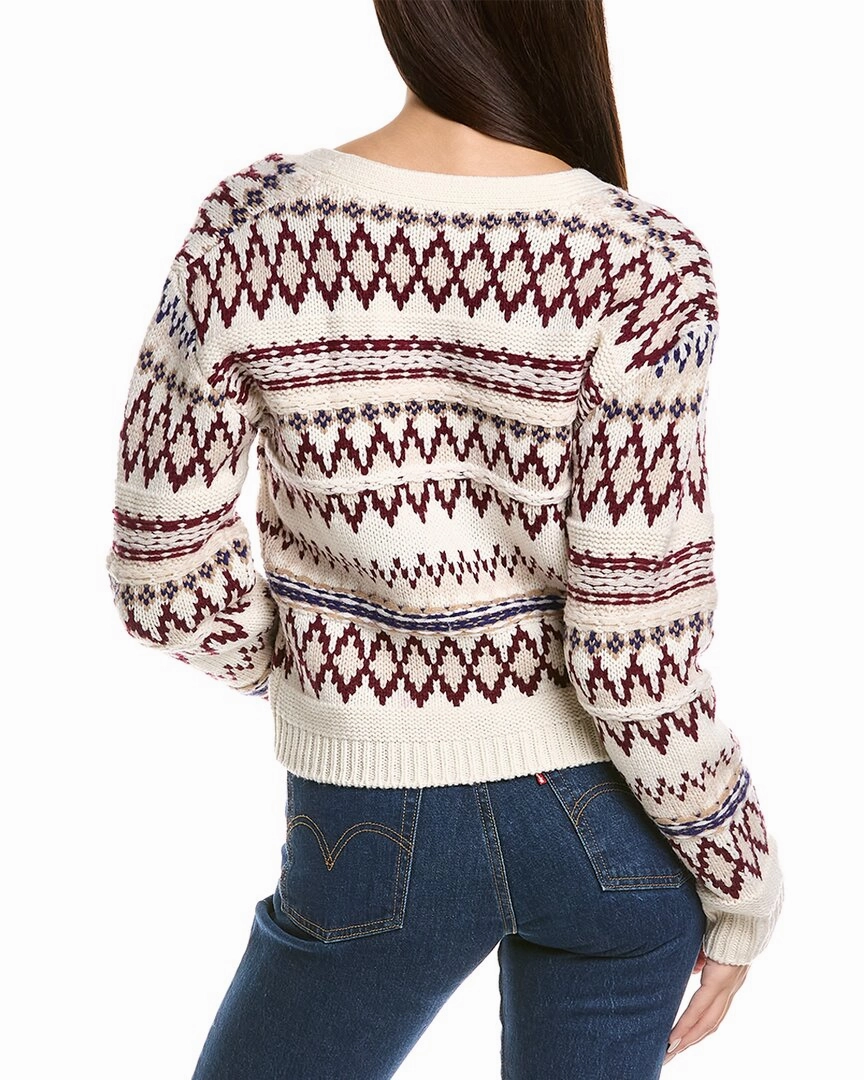 rag & bone Willow Fair Isle Wool Cardigan
