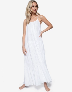 Ramona Dress - White Swim Womens - swimwear sale