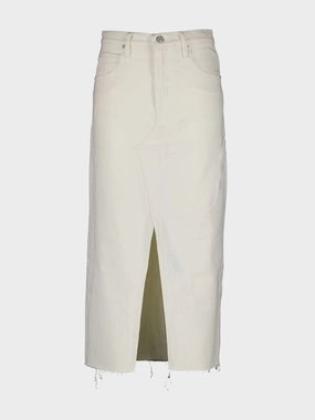 Raw Hem Midaxi Skirt womens slacks clearance