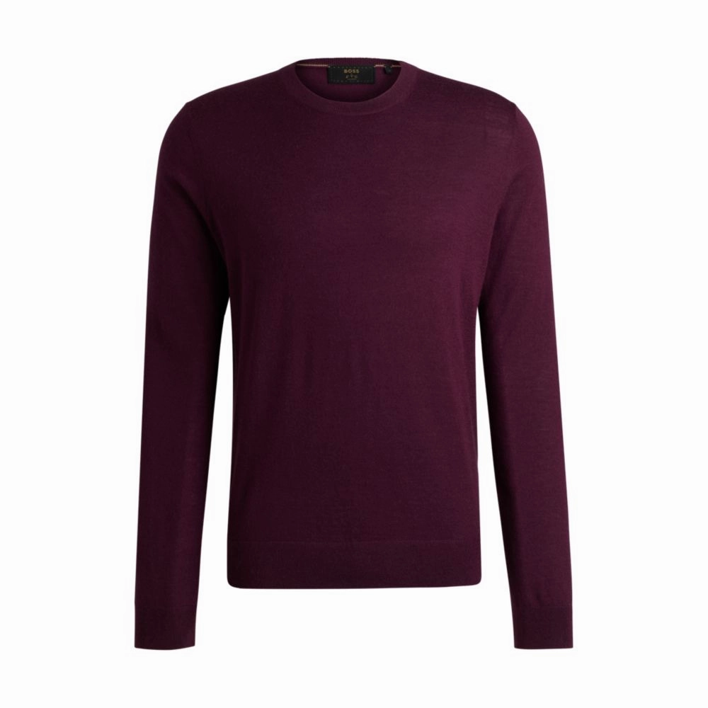 Regular-fit sweater in cotton and cashmere