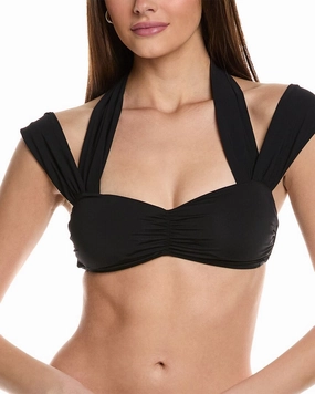 Reiss Cristina Wrap Bikini Top Swim Womens - underwire swimsuits