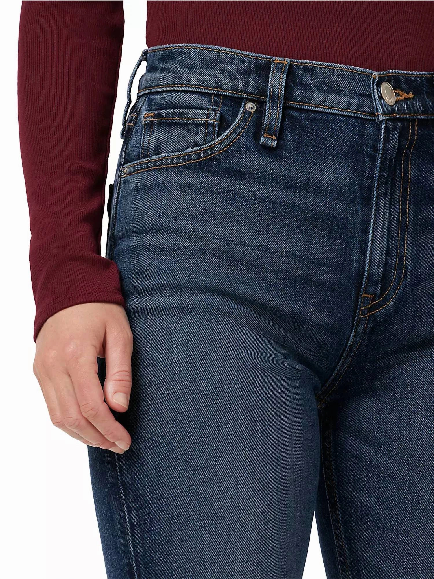Remi High-Rise Straight Jeans In Terrain