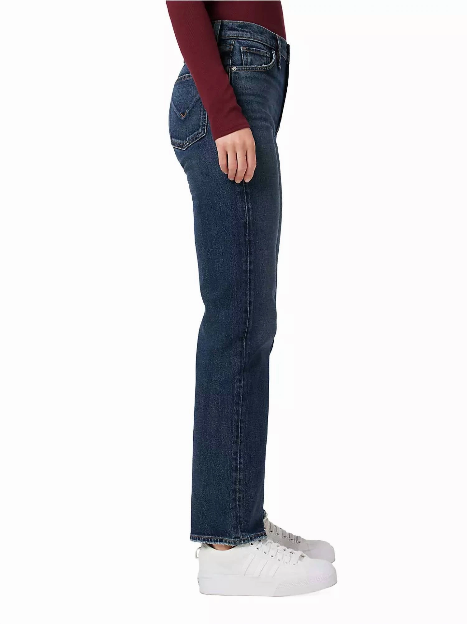 Remi High-Rise Straight Jeans In Terrain