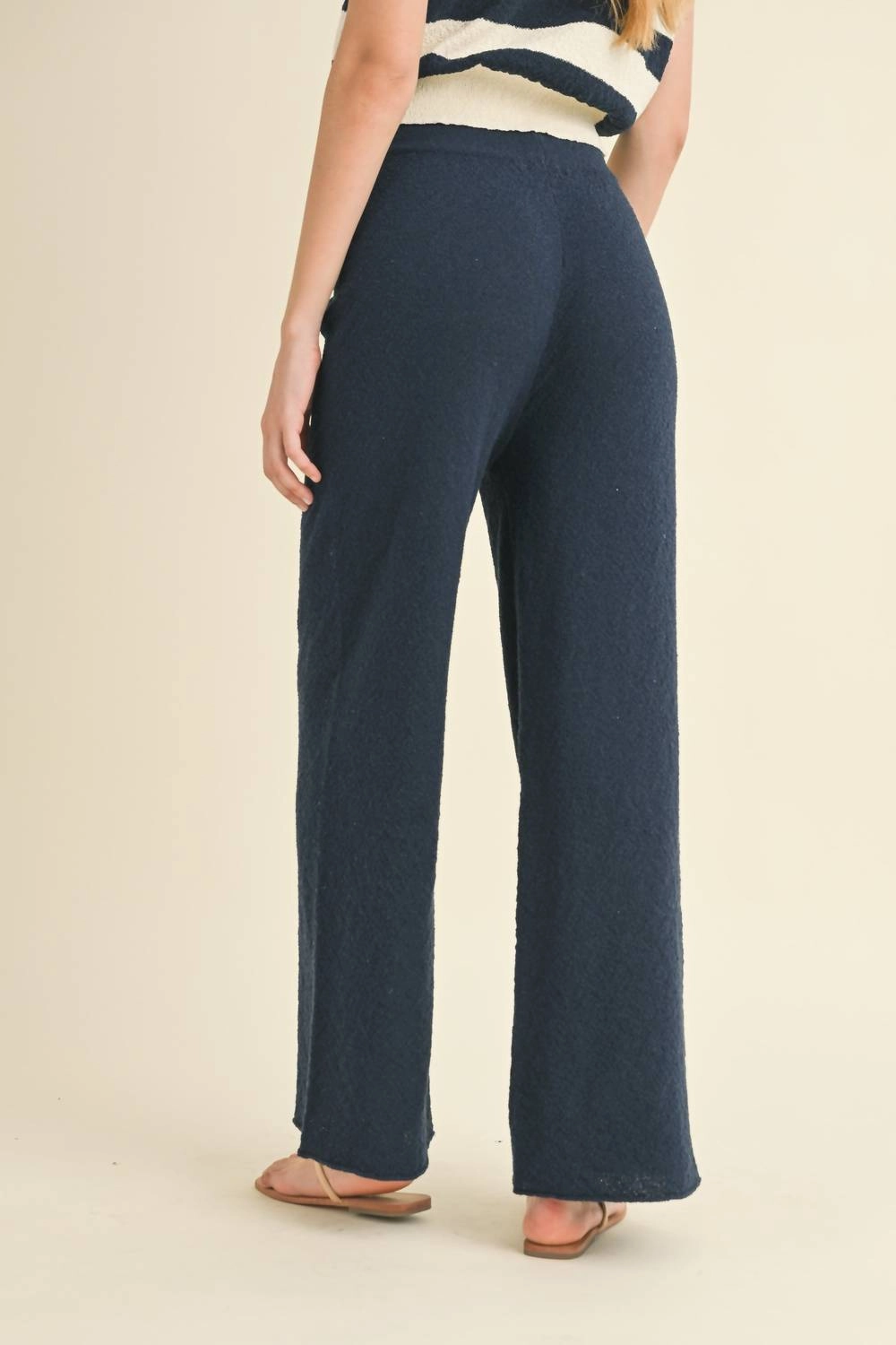 Renee Knit Pants In Navy