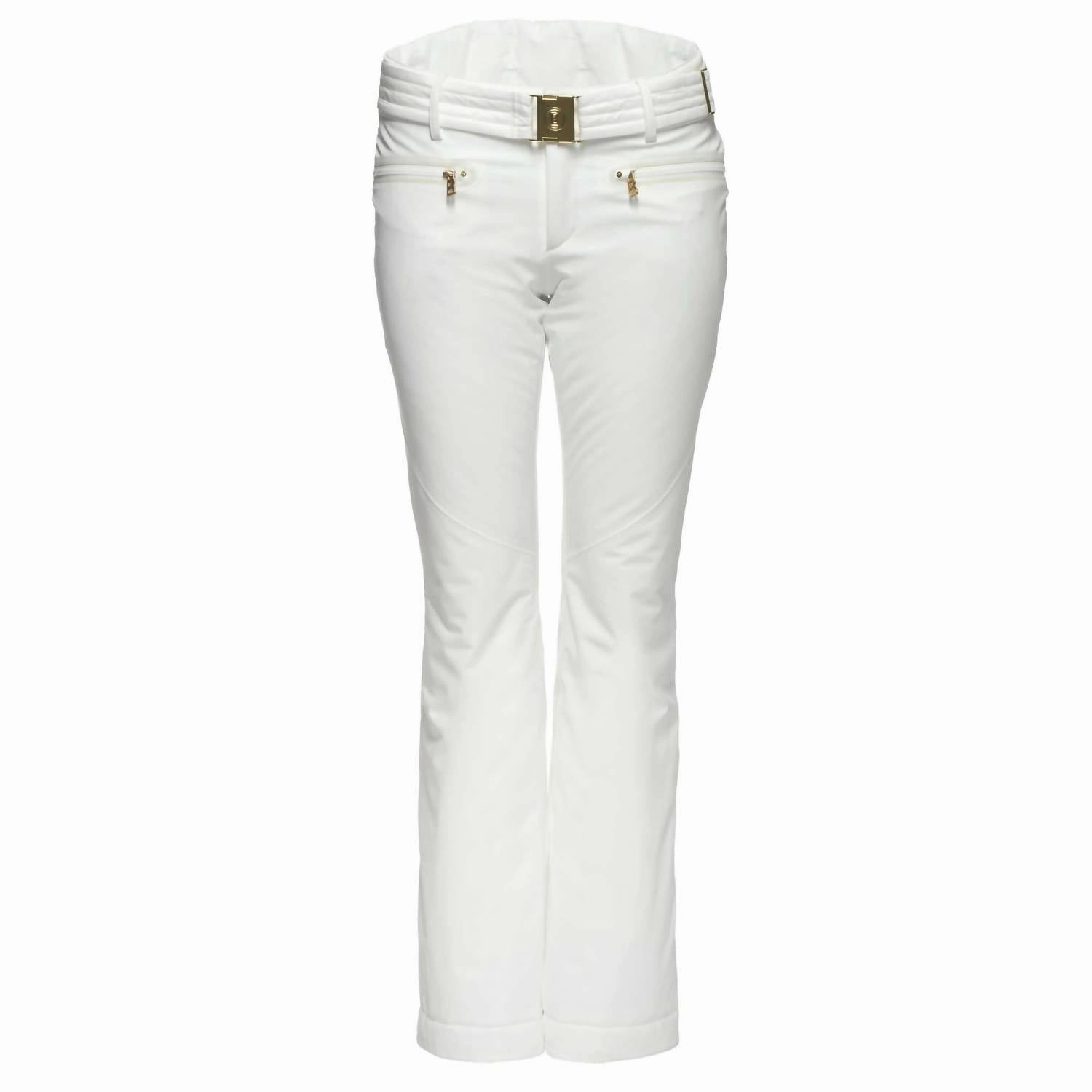Reni-Dt Ski Pant In White womens paperbag pants clearance