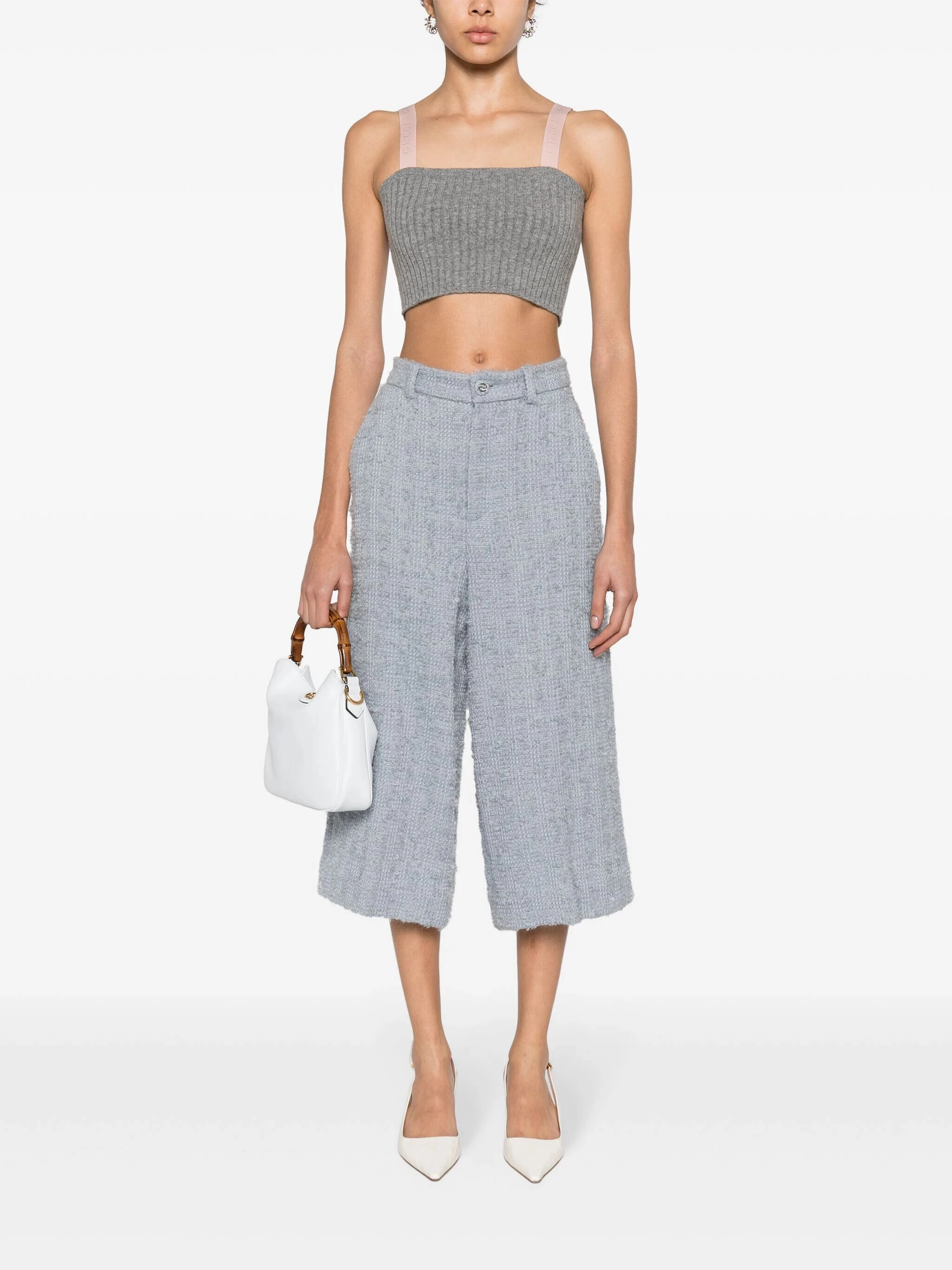 Rib Stitch Wool Top