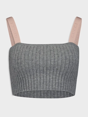 Rib Stitch Wool Top Knitwear Womens - women's knitwear cheap