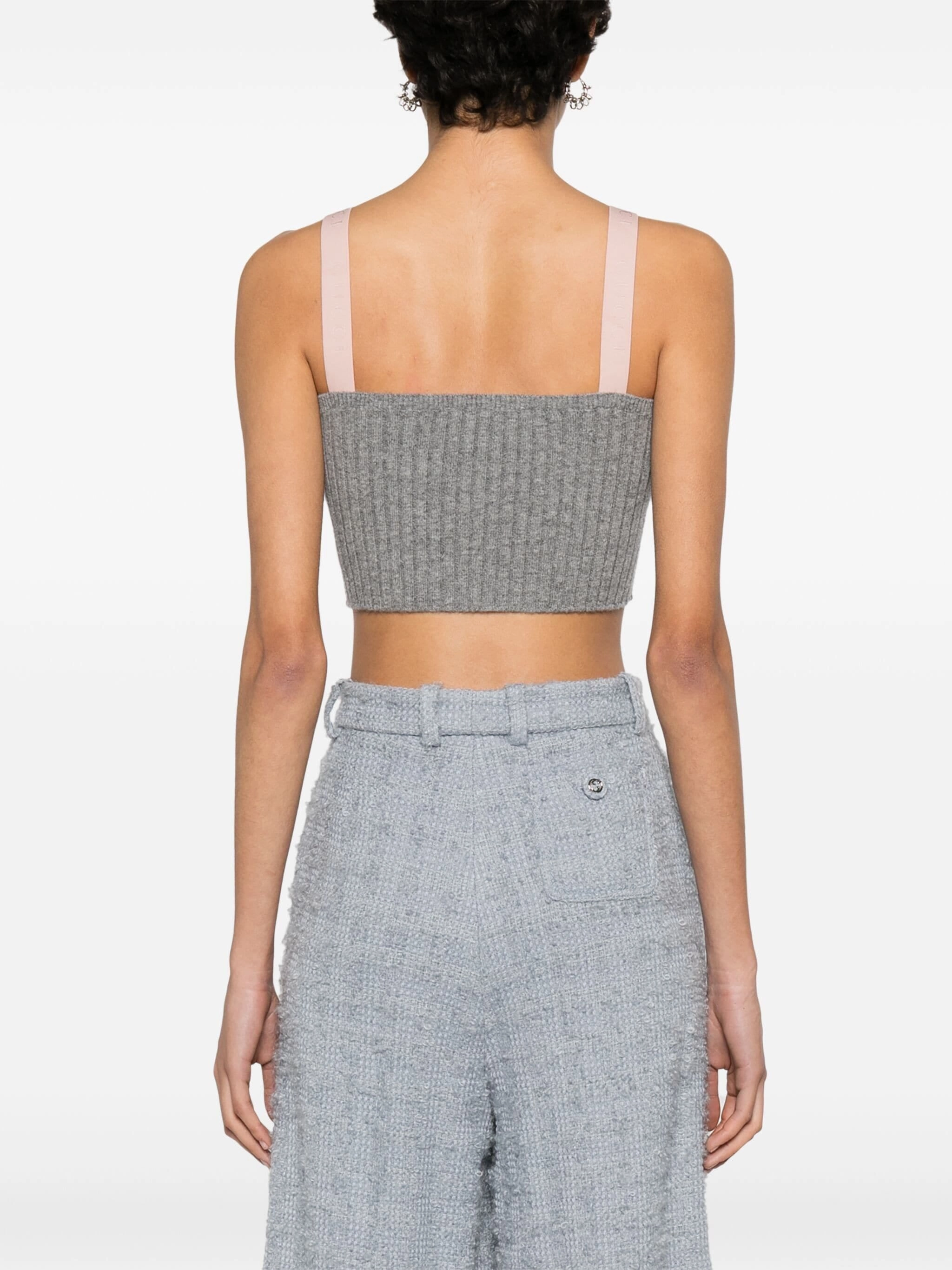 Rib Stitch Wool Top
