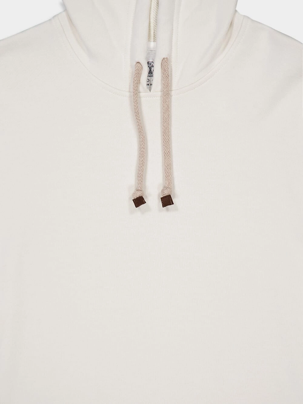 Ribbed-Knit Drawstring Hoodie