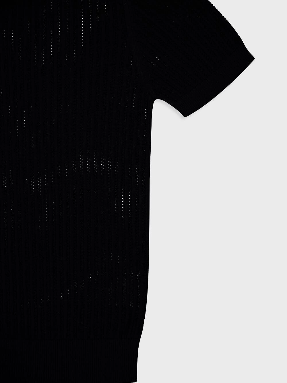 Rino Chain Stitch Knit Polo