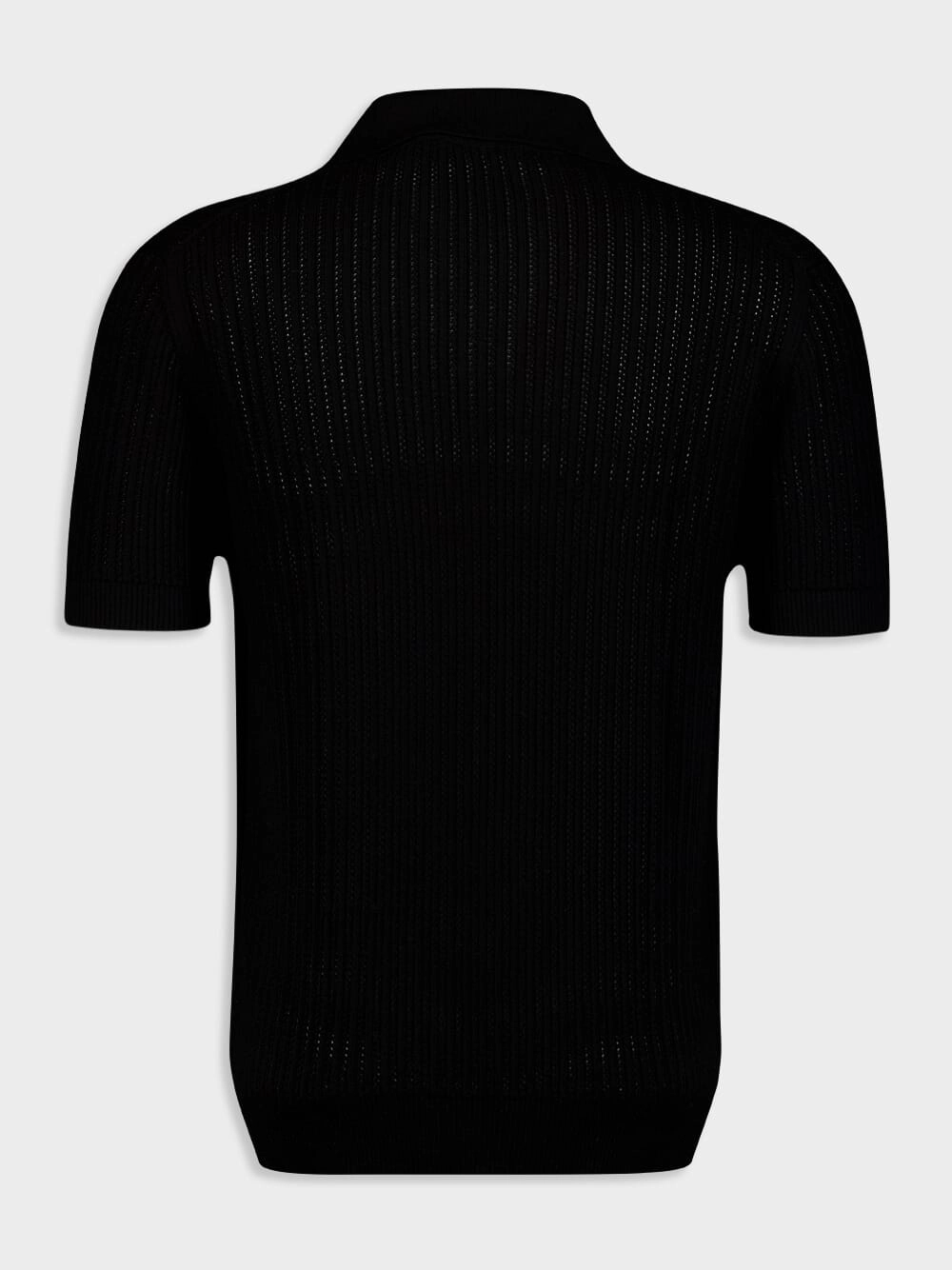 Rino Chain Stitch Knit Polo
