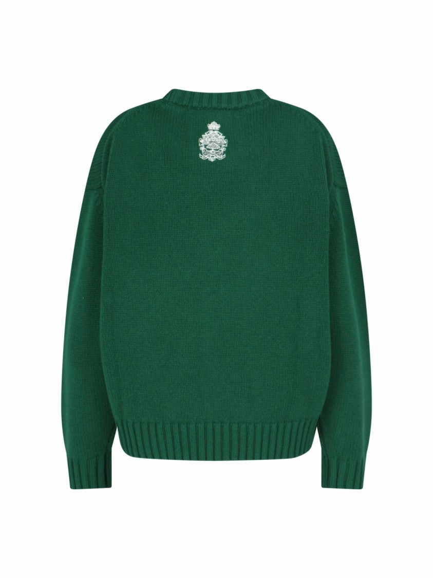 Ritz" Cashmere Sweater ?C Green