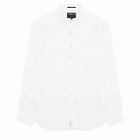 Rodd & Gunn Gunn Coromandel Slim Fit Shirt Snow mens tank tops best deals