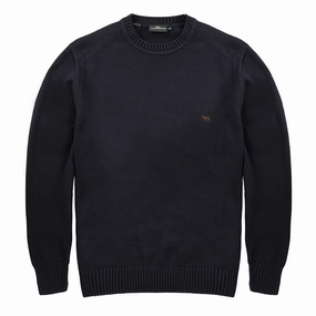 Rodd and Gunn Gunn Knit Crew Knit Sapphire mens sweaters cheap