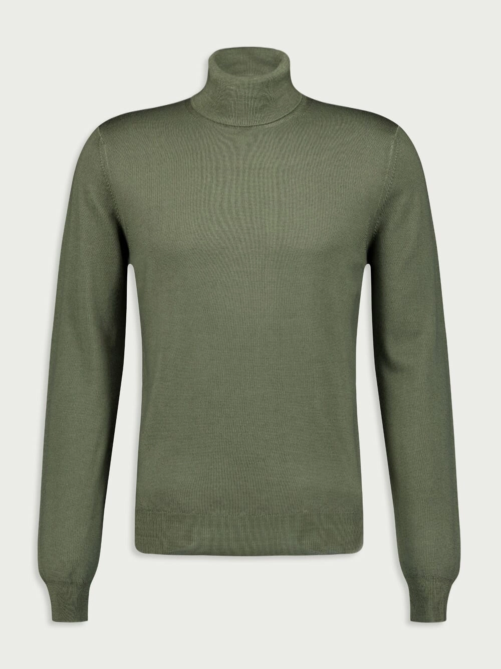 Roll-Neck Virgin-Wool Jumper Knitwear Mens - men's sweaters sale