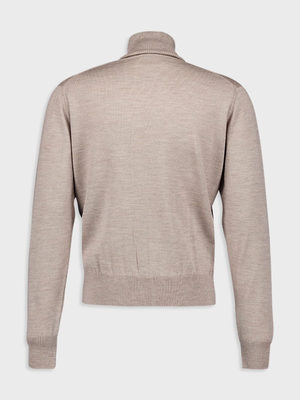 Roll-Neck Wool Jumper