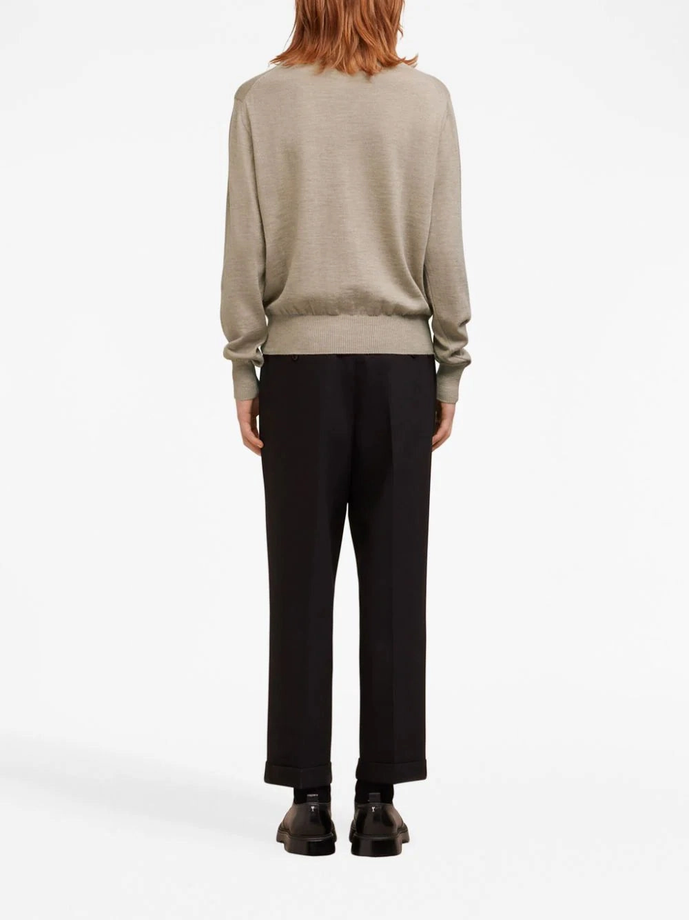 Roll-Neck Wool Jumper