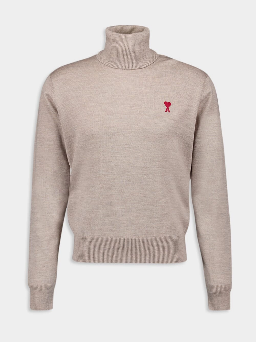 Roll-Neck Wool Jumper Knitwear Mens - men's sweaters sale