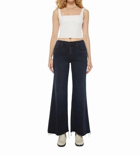 Roller Fray High Rise Jeans In Night In Venice womens Bermuda shorts promo