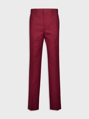 Rosso Ancora GG Cotton Canvas Pants Suits Mens - men's suits outlet