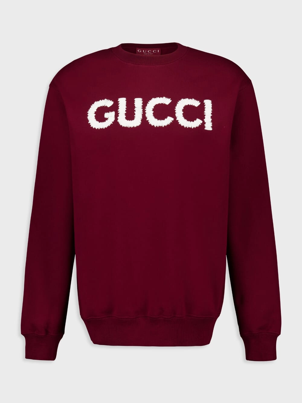 Rosso Ancora Red Embroidered Cotton Sweatshirt Tops Mens - thermal tops