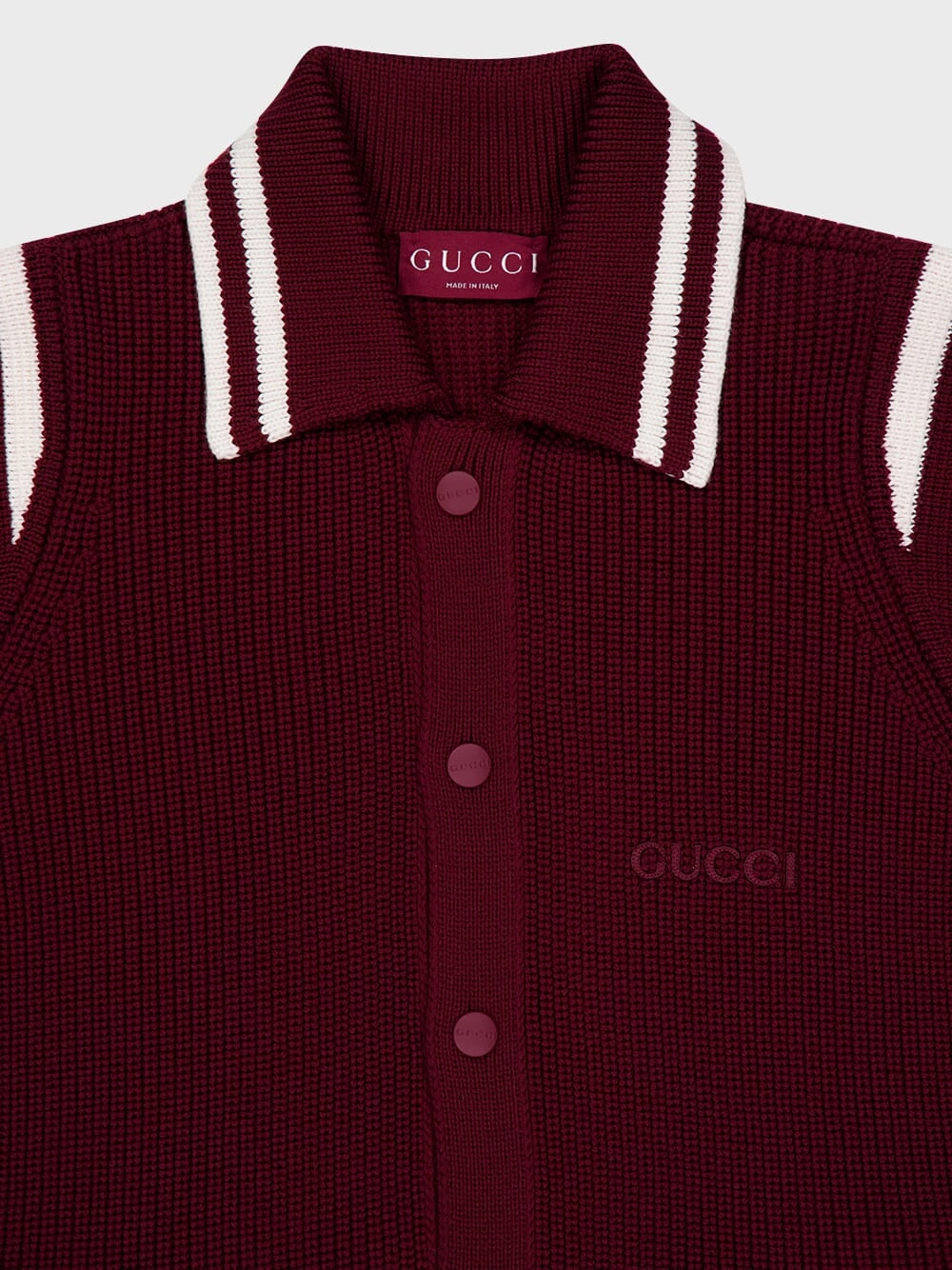 Rosso Ancora Red Knit Cardigan