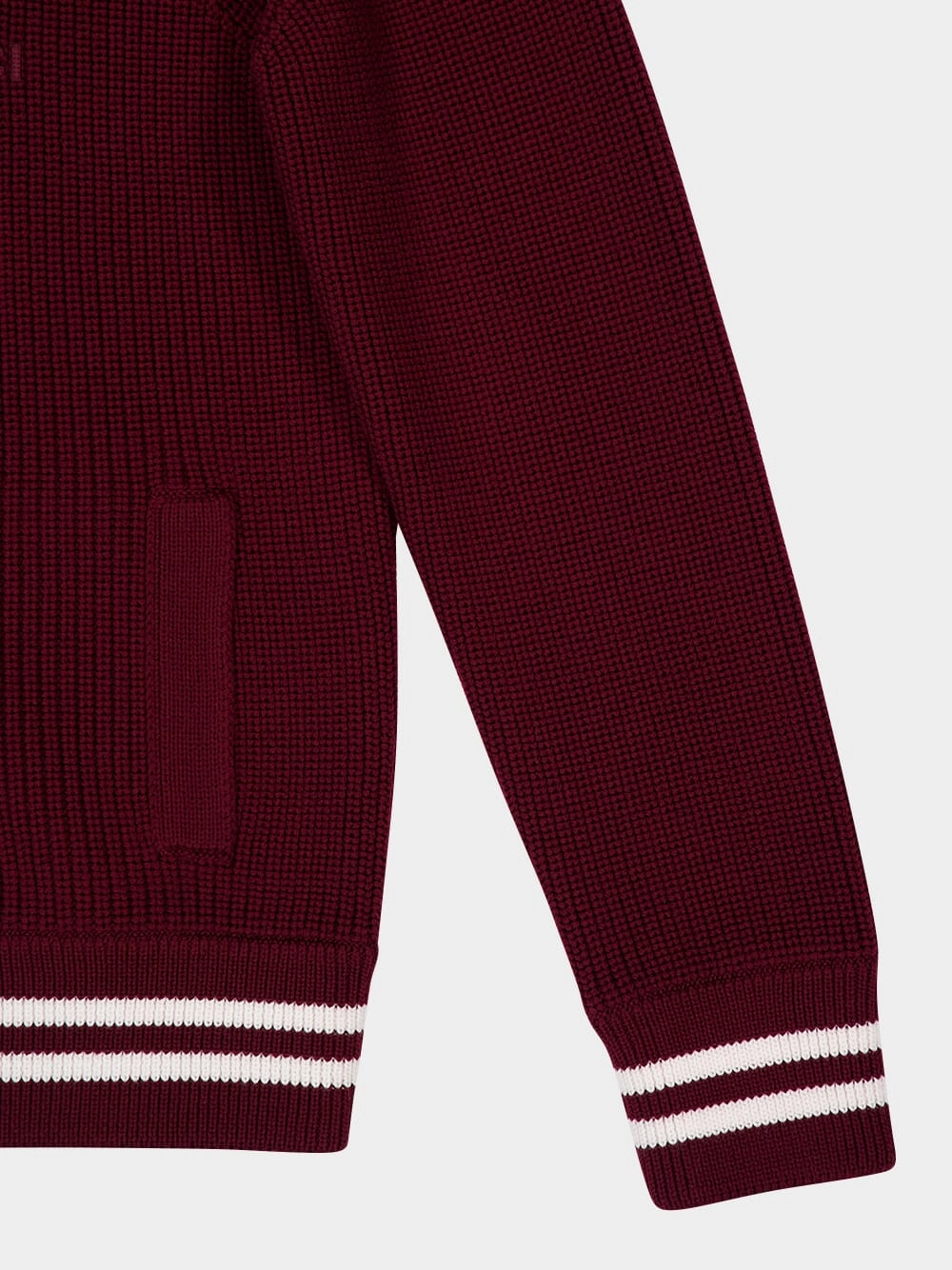 Rosso Ancora Red Knit Cardigan