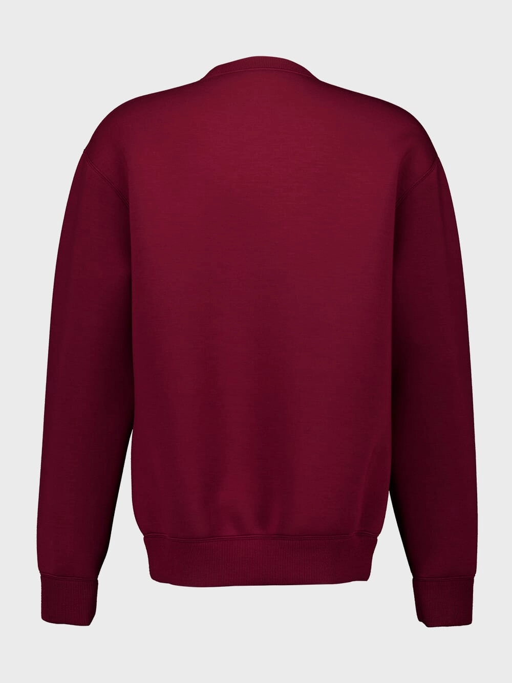 Rosso Ancora Viscose Jersey Sweatshirt