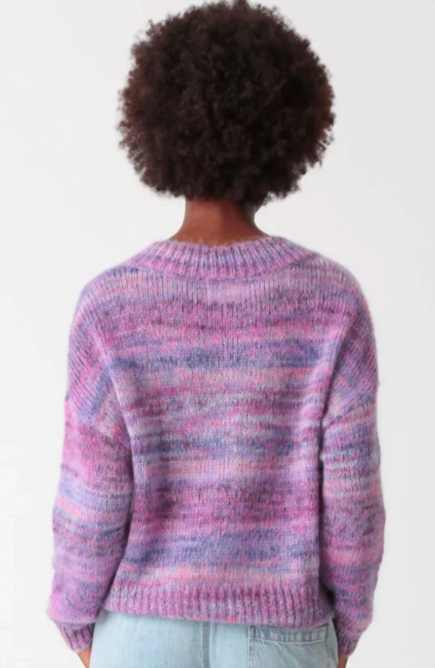 Roux Sweater In Amethyst