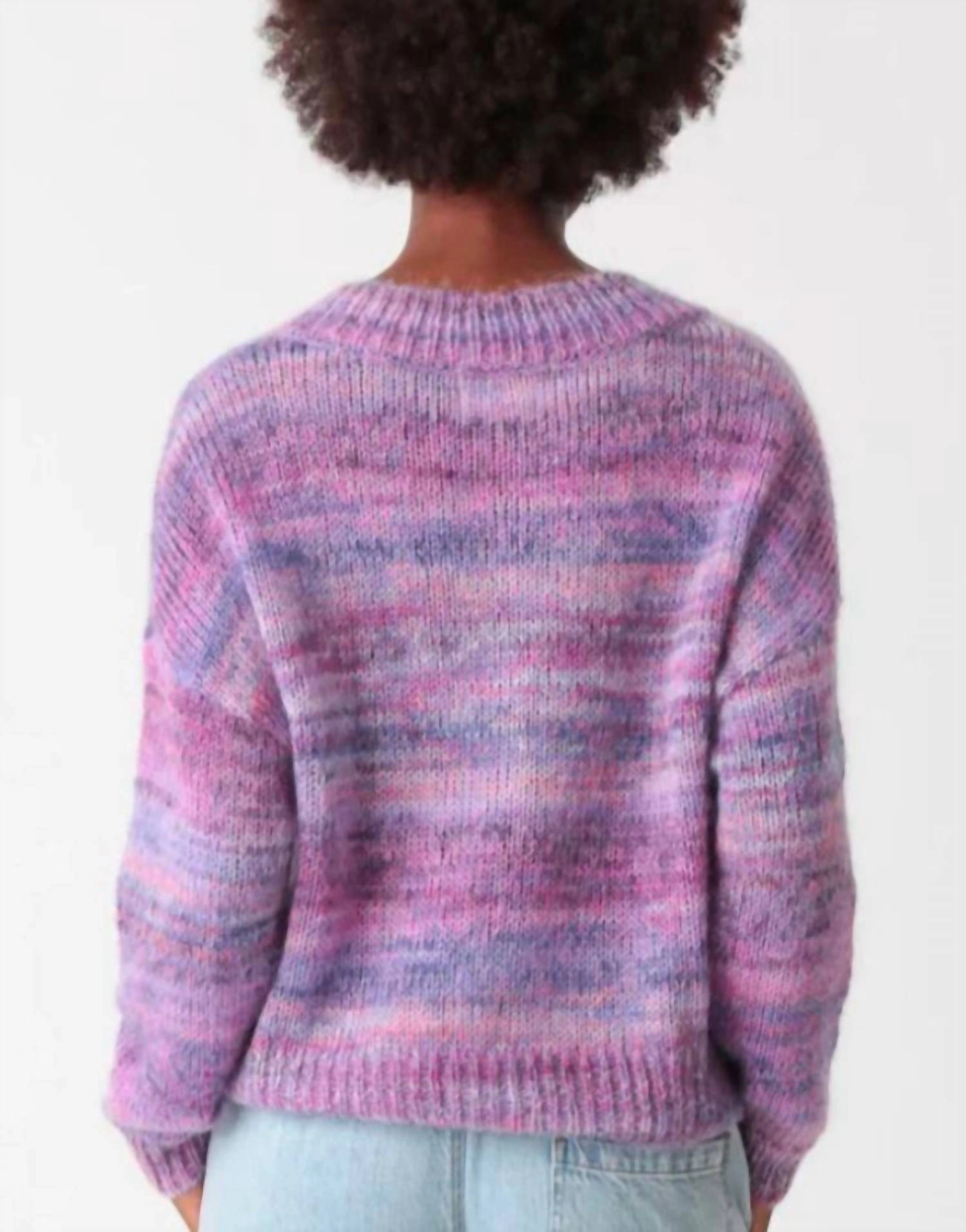 Roux Sweater In Amethyst