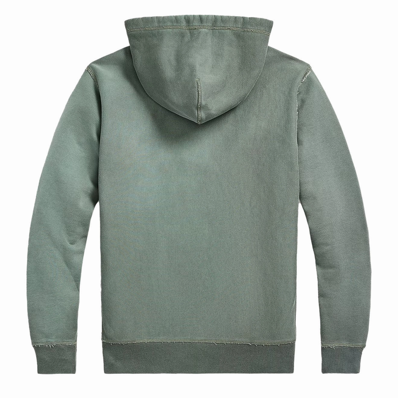 RRL by Ralph Lauren Garment-Dyed Fleece Hoodie Collegiate Green