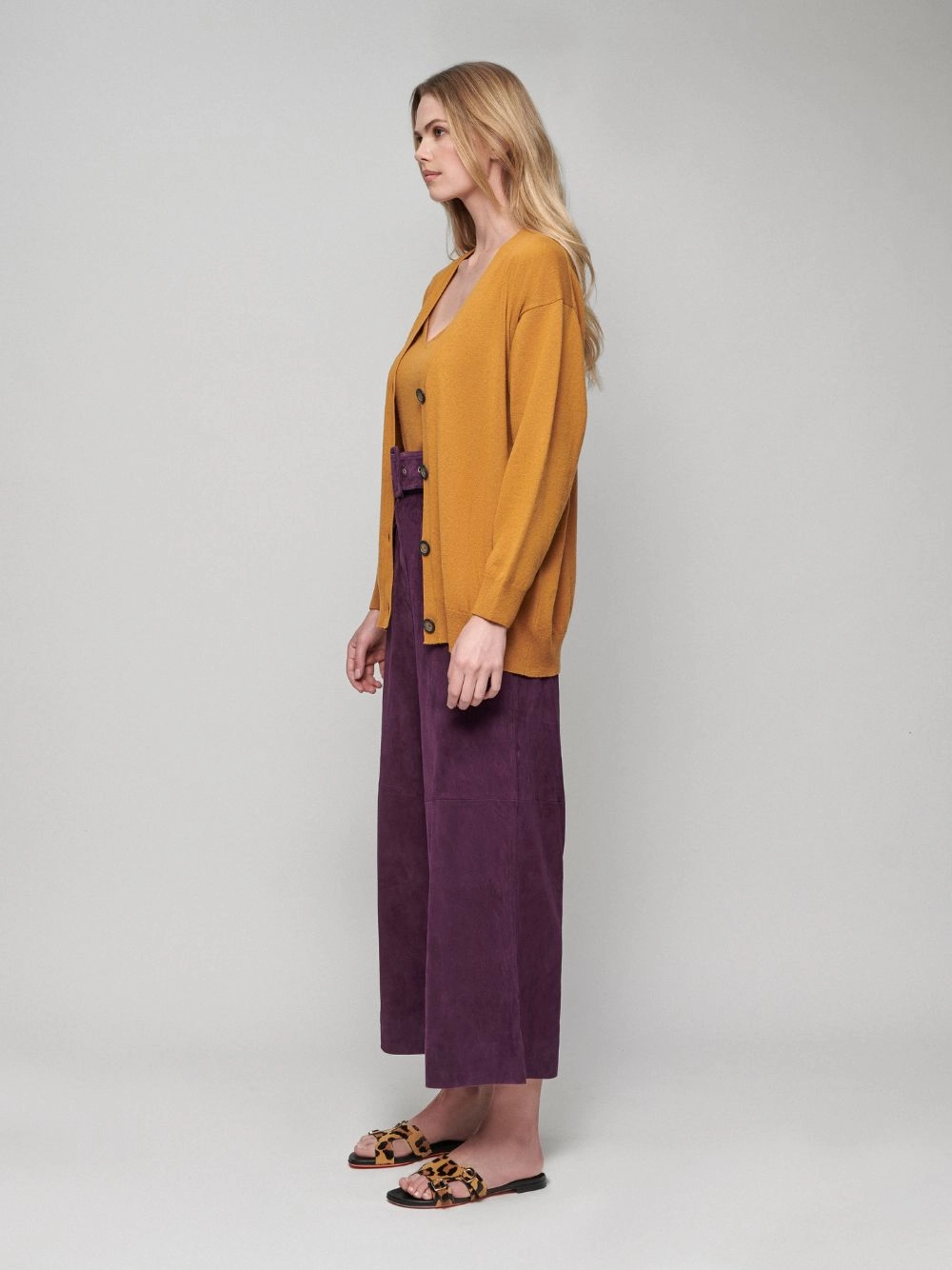 Rubelita Cashmere Short Cardigan