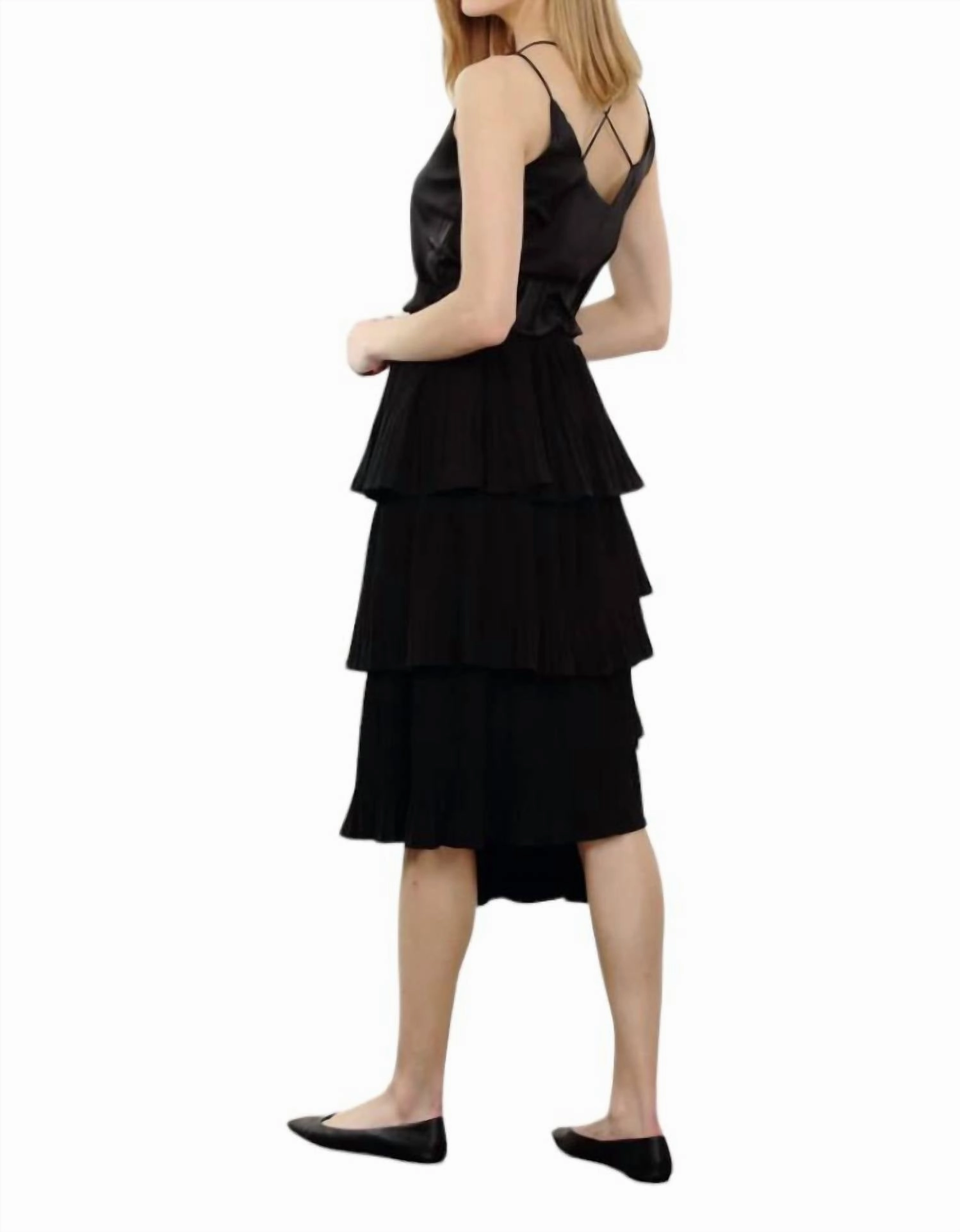 Ruffle Skirt In Black
