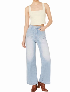 Sailor Jeans In Sophie Light Wash womens denim shorts discount