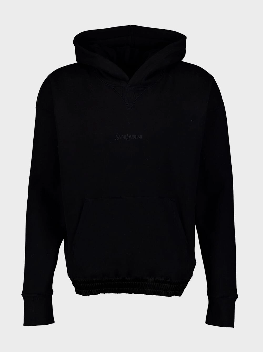 Saint Laurent Fleece Hoodie Tops Mens - thermal tops
