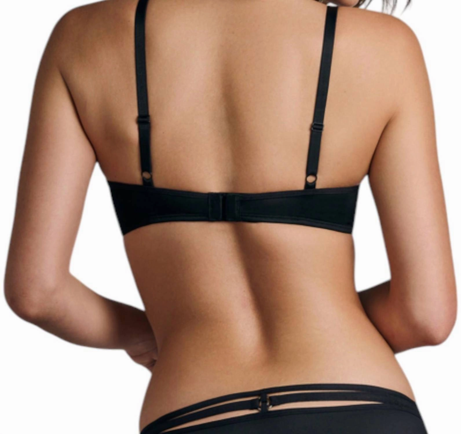 Sale Space Odyssey Padded Balcony Bra In Black Lace