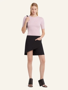 Salt Pink Solar Light Rib Sweater Knitwear Womens - women's knitwear cheap