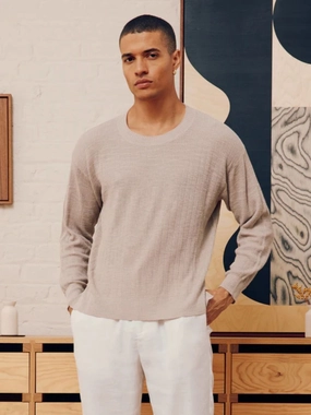 Sancho Slim Fit Knit Knitwear Mens - men's sweaters sale