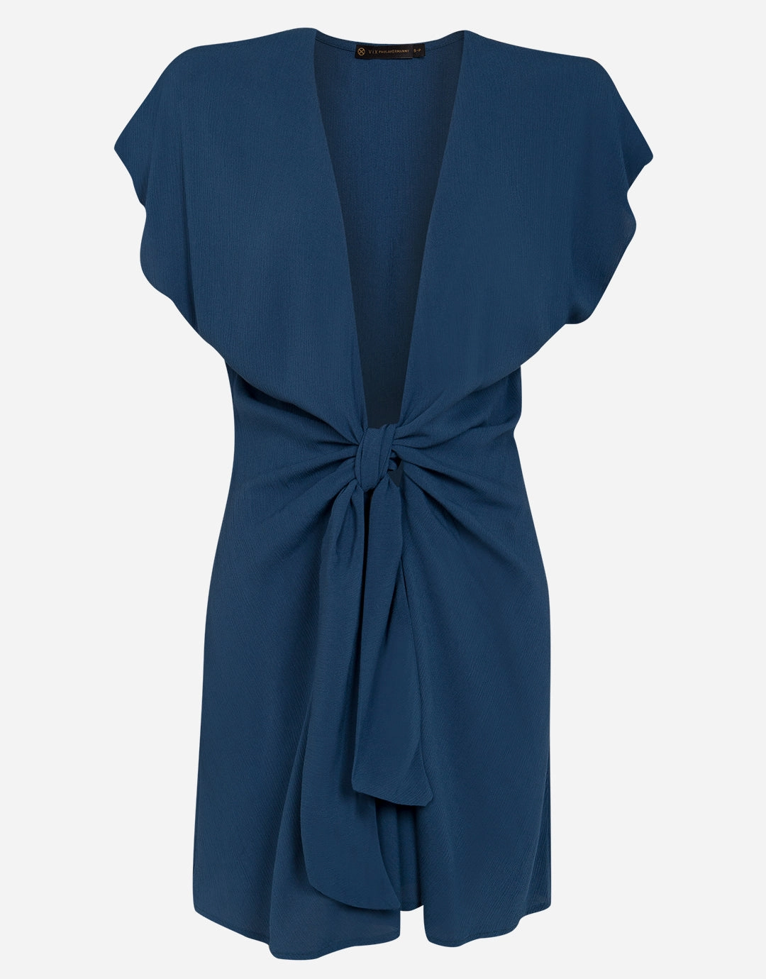 Sasha Short Cover Up - Blue Grey