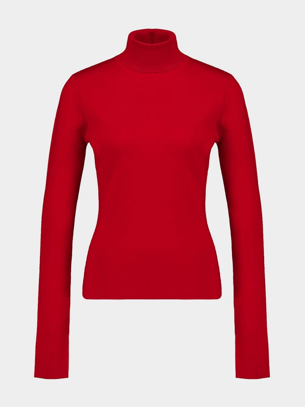 Scarlet Red May Knit Turtleneck