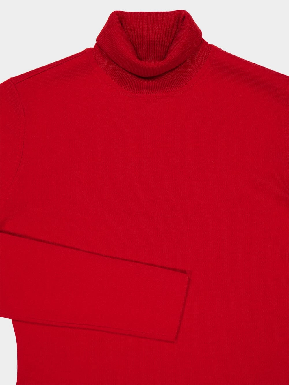 Scarlet Red May Knit Turtleneck