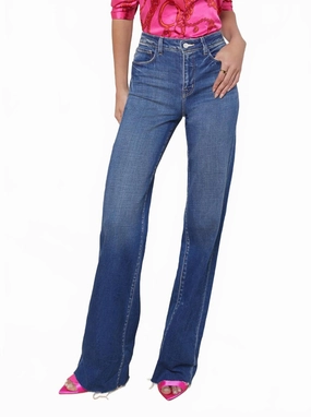 Scottie High Rise Wide Leg Jean In Hasting womens dress pants clearance