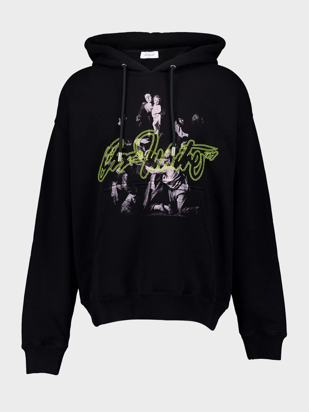 Script Mary Graphic Print Hoodie Tops Mens - thermal tops