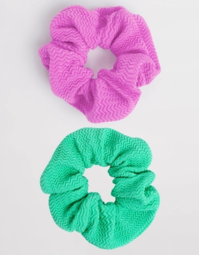 Sea Dive Scrunchy 2 Pack - Jade and Violet Swim Womens - monokinis best price