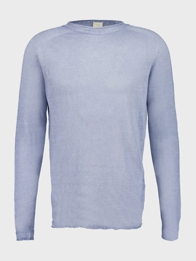 Sea Soft Fade Linen Long Sleeve Sweater Knitwear Mens - men's sweaters sale