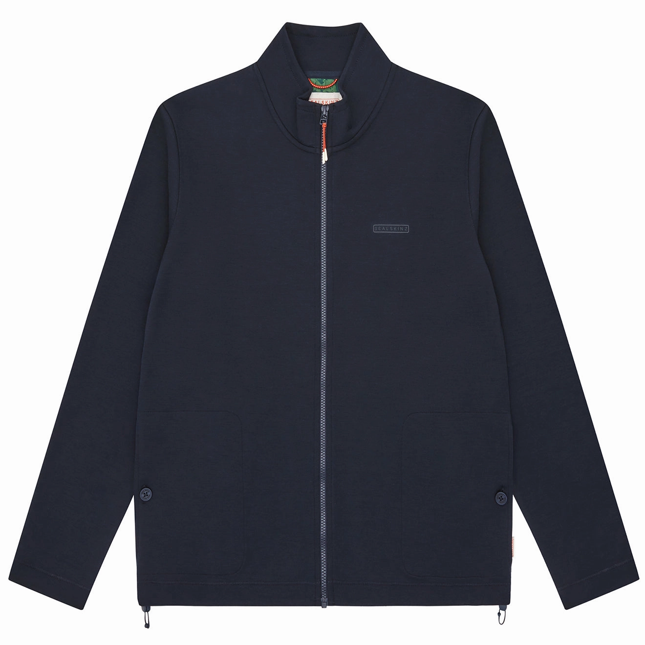 Sealskinz Earsham Full Zip Sweater Navy mens long sleeves cheap